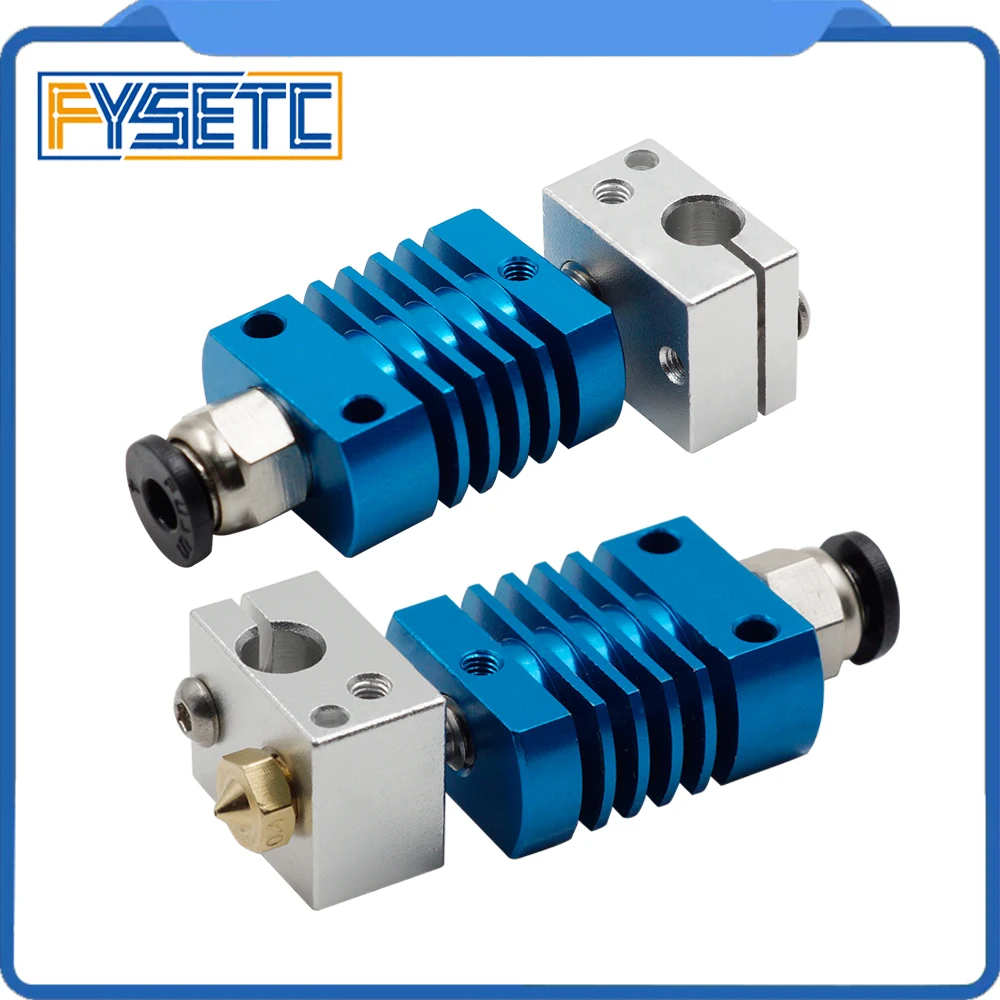 1set J head Hotend Bowden Extrusion Head Kit Blue Assembled Extruder