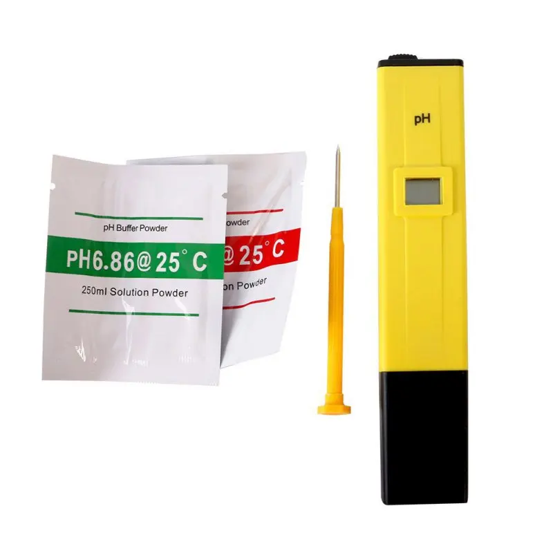 

Mini Digital PH Metro Pen Type PH Meter PH-009 IA 0.0-14.0pH for Aquarium Pool Water Laboratory Multimeter Hydro PH Tester