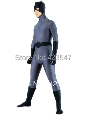 Dark Gray & Black DC Comics Catwoman Superhero Costume