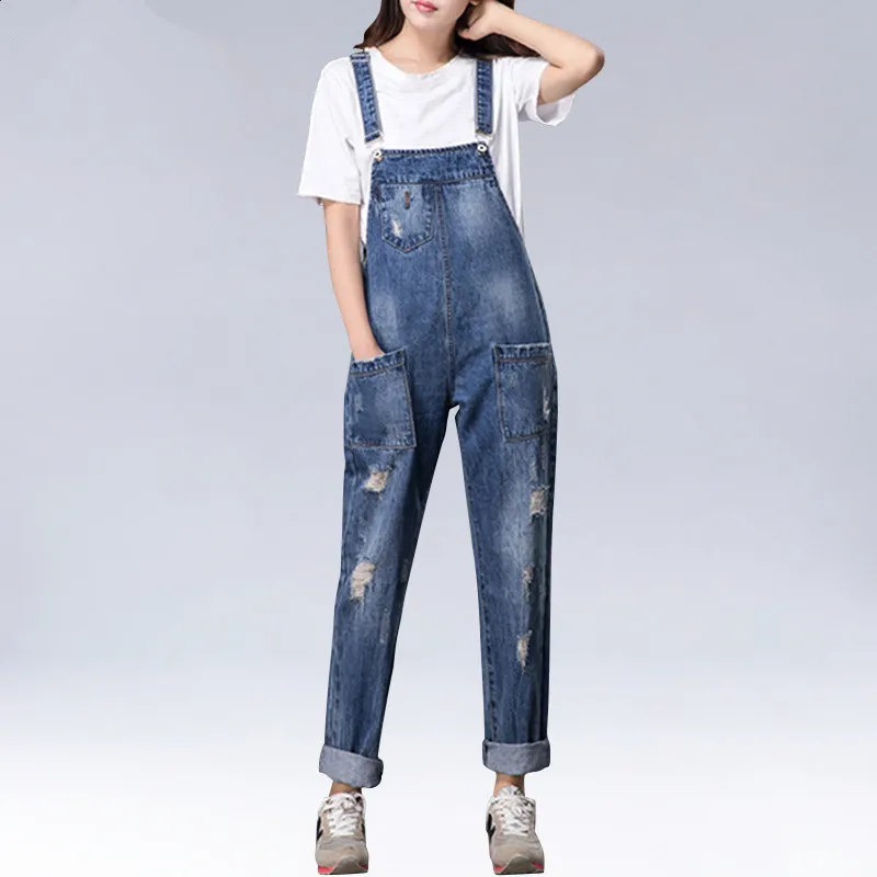 loose overall jumpsuit