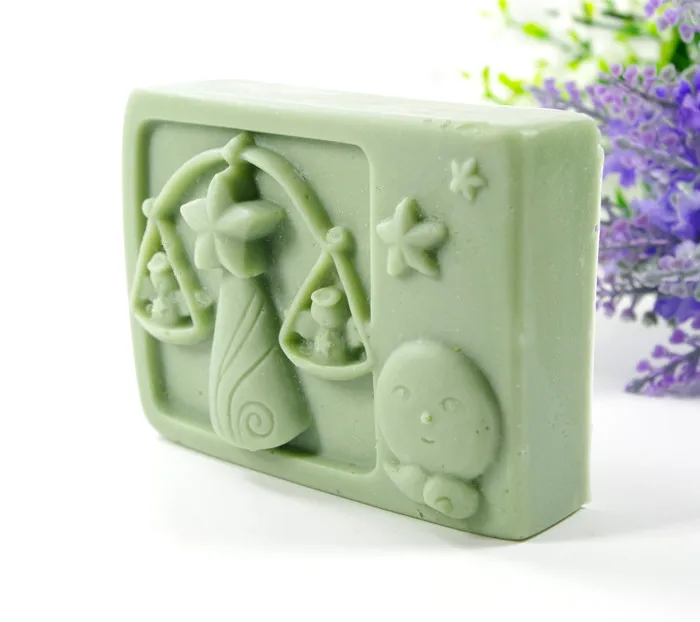 Libra constellations Mould Craft Art Silicone 3D Soap Mold Craft Molds DIY Handmade Candle Molds S393