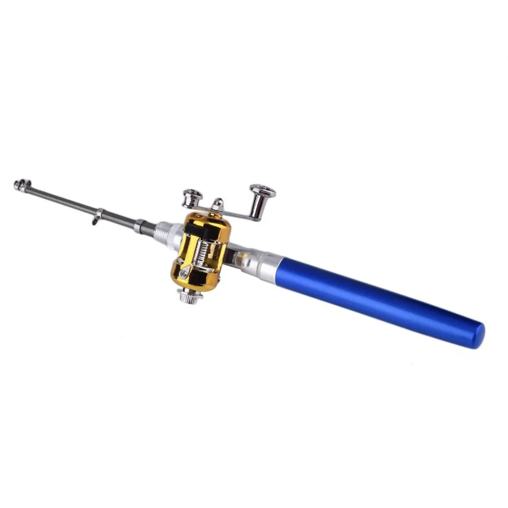 2018 OUTAD المحمولة القلم على شكل الصيد قضيب كومبو مجموعة ميني جيب سبائك الألومنيوم تلسكوبي قصبة الصيد مع بكرة عجلة 2018 OUTAD المحمولة القلم على شكل الصيد قضيب كومبو مجموعة ميني جيب سبائك الألومنيوم تلسكوبي قصبة الصيد مع بكرة عجلة