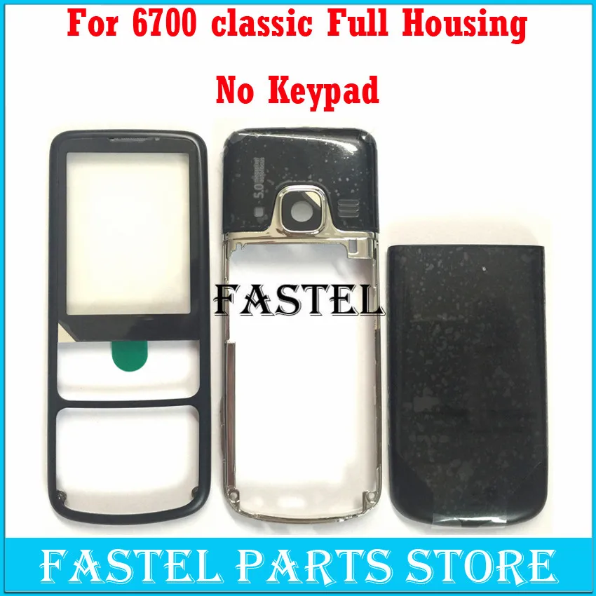 

For Nokia 6700 6700c 6700 classic High Quality New Full Complete Mobile Phone Housing Cover Case ( No Keypad) + tools