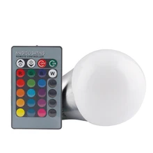 E14 Светодиодная лампа E27 220V светильник 220V 12 V Led Rgb датчик движения светильник E27 E14 умный дом с 24-кнопочным пультом дистанционного управления