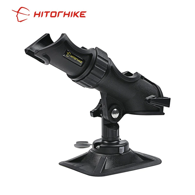 Boat Fishing Rod Holder Convenient Rail Mount Durable Professional Clamp on Rod  Holder for Dock Canoe