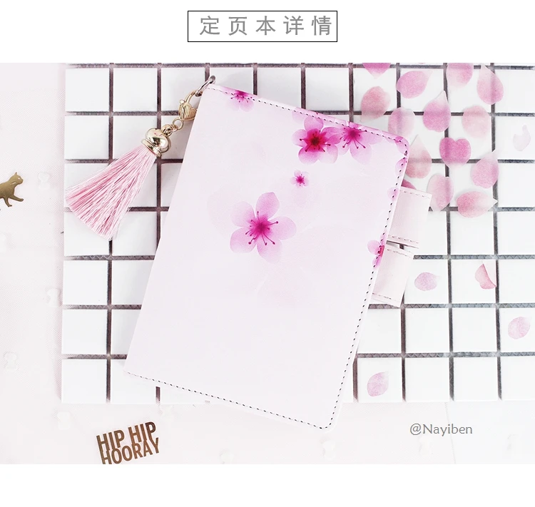 Yiwi A6 Cute Kawaii Notebook Cartoon Cute Lovely Journal Diary Planner Notepad for Kids Gift Korean Stationery