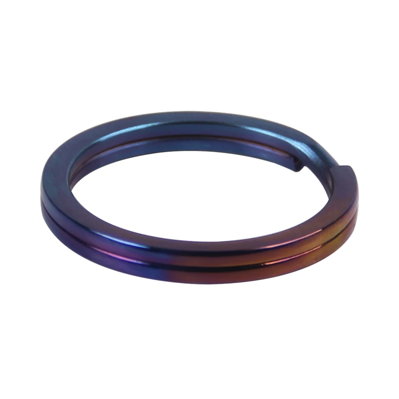 

Tiartisan Titanium EDC Keychain 5 Pcs/lot Ring Split Colourful Outdoor Camping Multi Tools