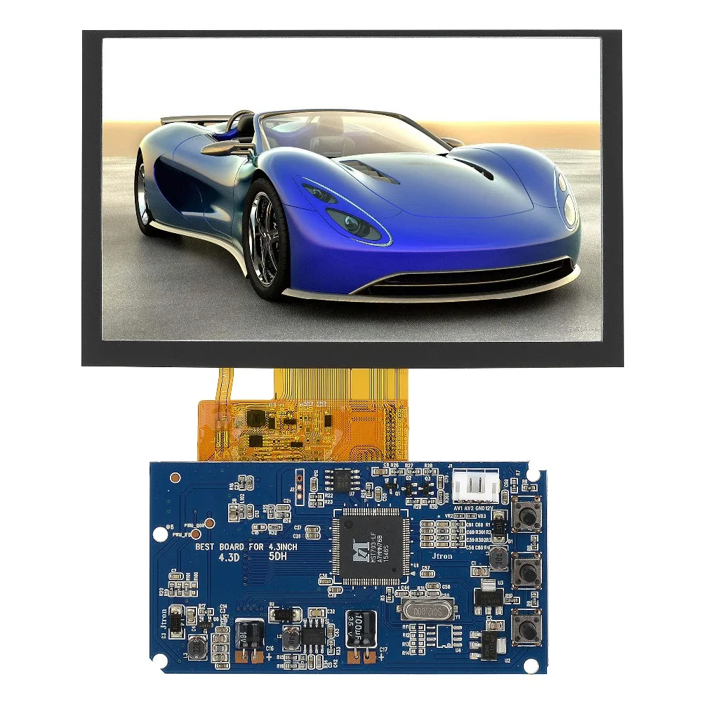ЖК дисплей 5 &quot800x480 TFT RGB модуль монитора для автомобиля цифровая фоторамка