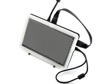 module Waveshare Raspberry Pi 7inch HDMI LCD Rev.2.1 1024*600 IPS Touch Screen with case for RPi 2 B/3 B/ Banana Pi BeagleBone B
