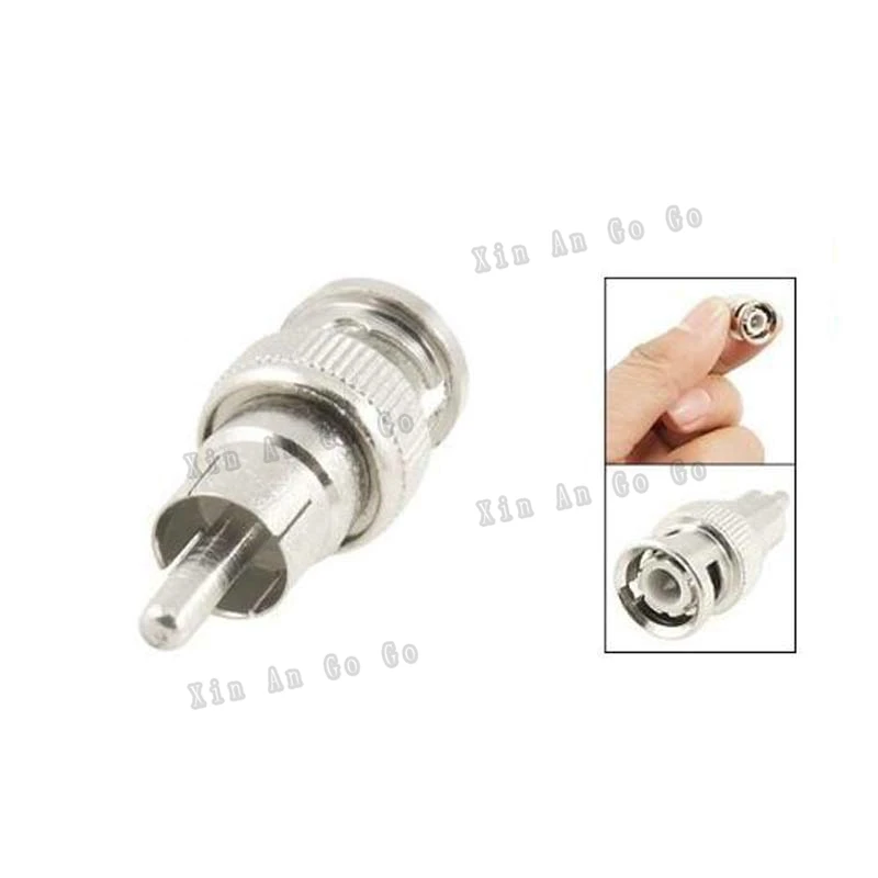 РЧ адаптер BNC в RCA штекер на переходник для ТВ быстрая доставка|bnc connector|bnc f connectorbnc