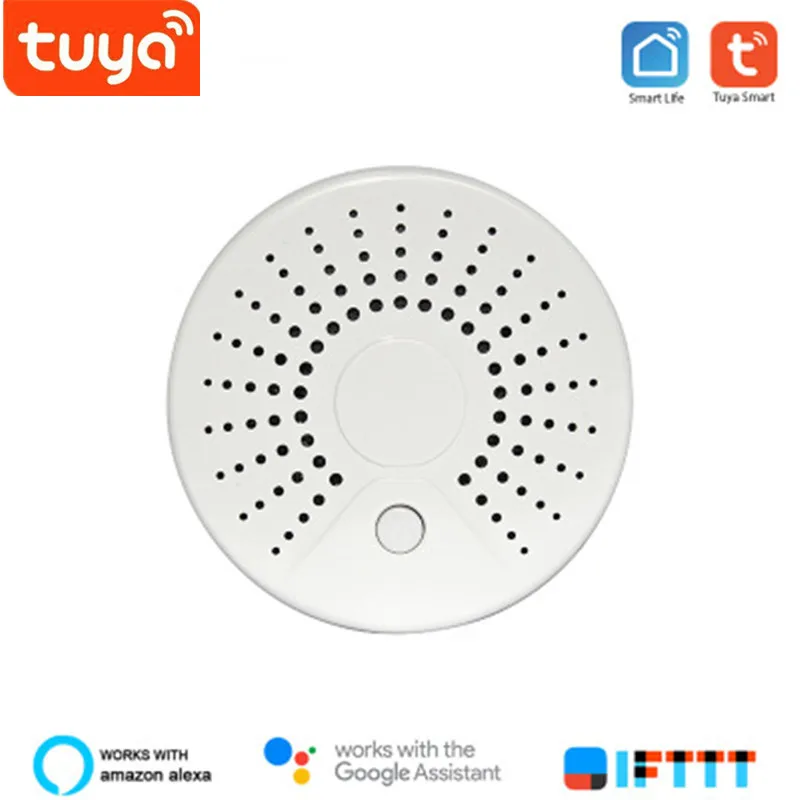 

Tuya Smart home APP notifies WiFi smoke detector smoke alarm