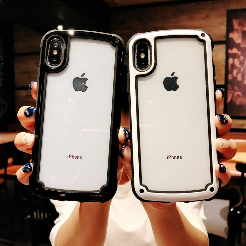 Военный противоударный чехол для телефона Apple iPhone 7 Plus чехлы 8 6s TPU + PC Гибридный