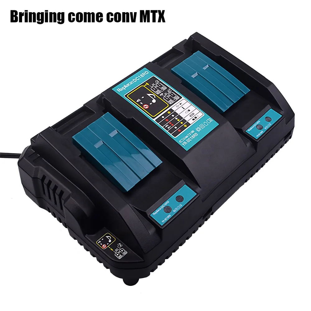 Зарядное устройство с двойным USB-интерфейсом для Makita DC18RD 14 4-18 в | Электроника