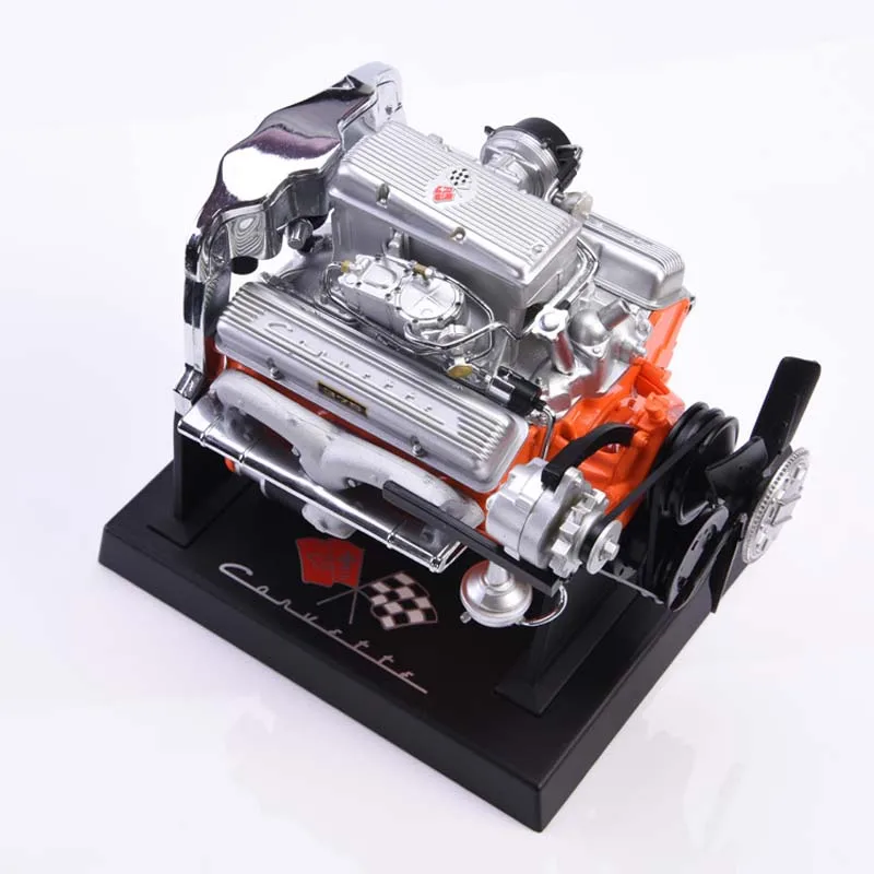 Mnotht 1:6 платформа солдатика модель двигателя Corvette V8 двигатель игрушки для 12in экшн