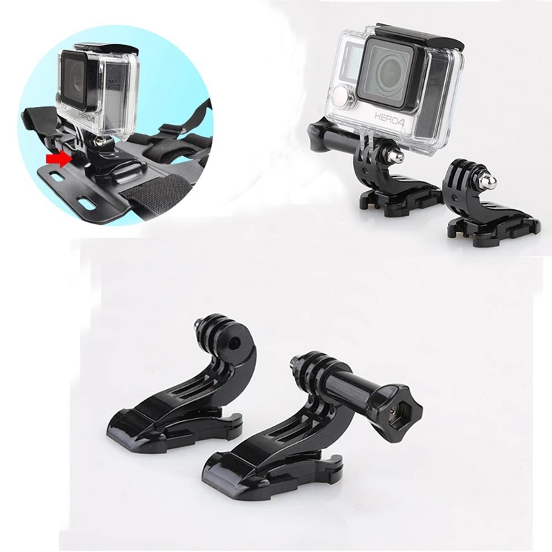 Kaliou Thumb Screw Buckle Surface Base Adapter 3 Way Tripod Mount Adapter for GoPro 6 5 4 3 2 1 for Gopro Accessories Set Kits 