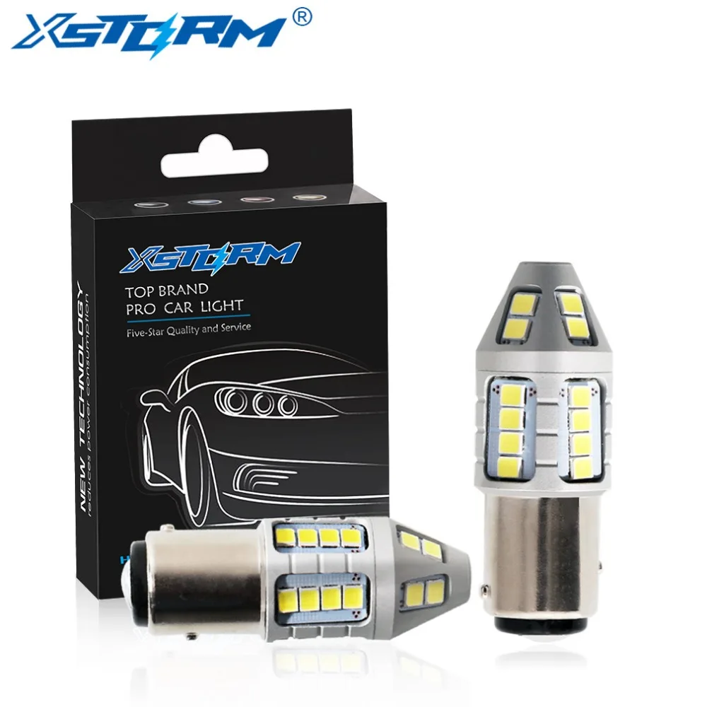 

2pcs P21/5W LED 1157 BAY15D LED Bulbs 1200LM Car Turn Signal Reverse Parking Brake Light Auto Lamp 12V 24V White Yellow Red