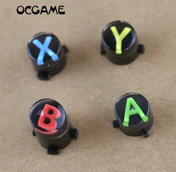 

OCGAME For XBOX ONE/xboxone Wireless Controller ABXY LOGO button set mod kit Repair Parts Controller Parts 20sets/lot