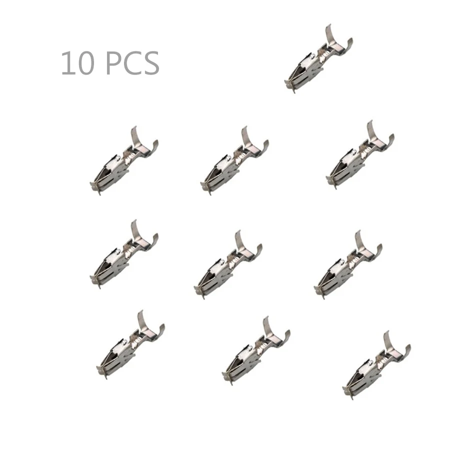 10pc fuse box terminals N 907 326 03 4.8mm female / N 907 327 03 / 906 966 copper fuse box