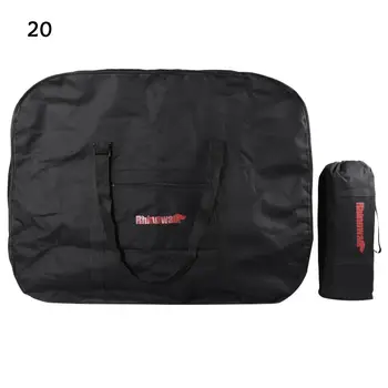 

Black Folding Bike Carrying Bag Wear-resistant Loading Vehicle Pouch Packed Folded Bike Storage Bag 14-20inch