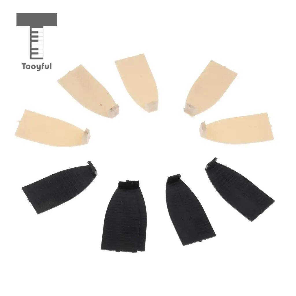 10 Pcs Plastic Violin Cello Bow Tips For Violin Cello Viola Beginner Musical String Instrument Parts Accessories