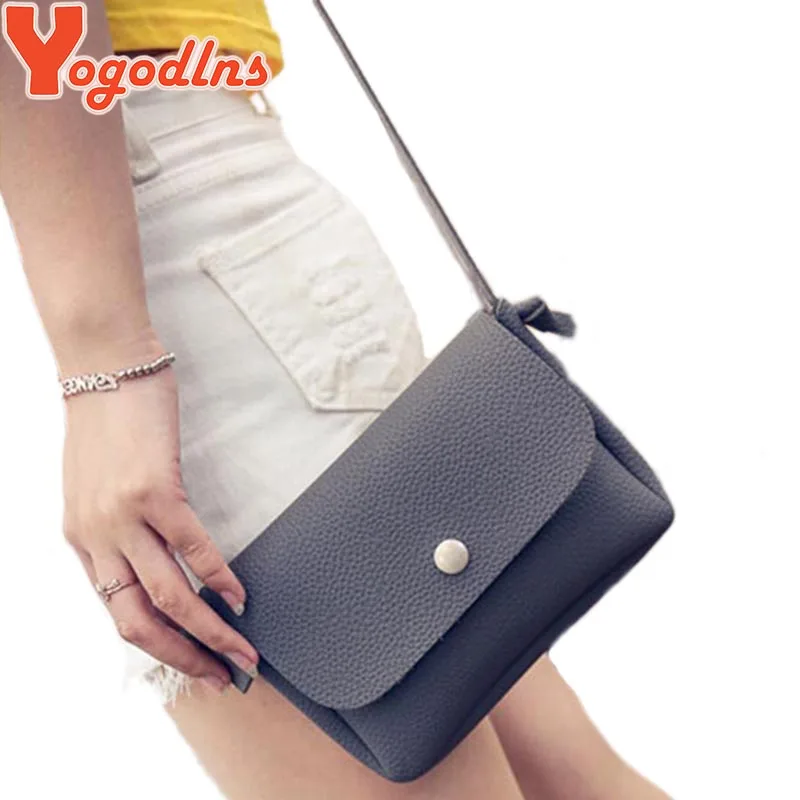 2017 Women Leather Handbags Famous Brand Women Small Messenger Bags Female Crossbody Shoulder Bags Clutch Purse Bag