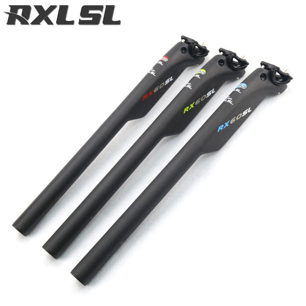 RXL SL велосипедный Подседельный штырь 27 2/30 8/31 6 3K матовый красный/синий/зеленый 350/400