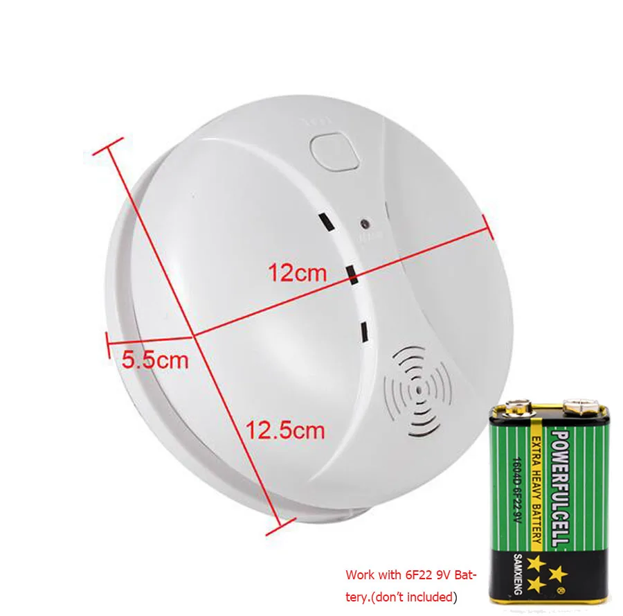 Sgooway пожарный дым фотоэлектрический сенсорный детектор дыма для слежки за домашней безопасностью системы для семейной охраны офисного здания
