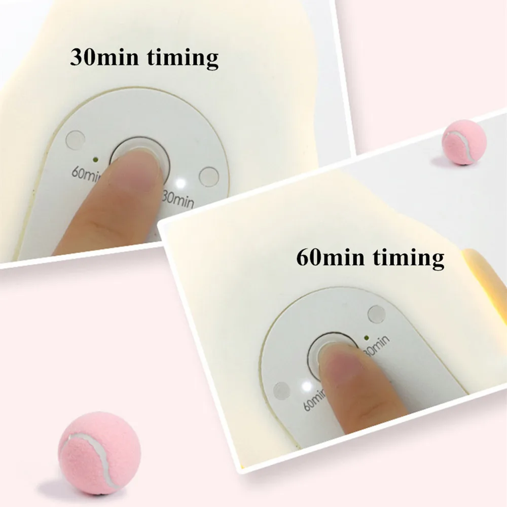  Silicone Dog LED Night Light Touch Sensor Dimmable Timer Puppy Lamp USB Rechargeable Bedroom Bedsid - 32975633611