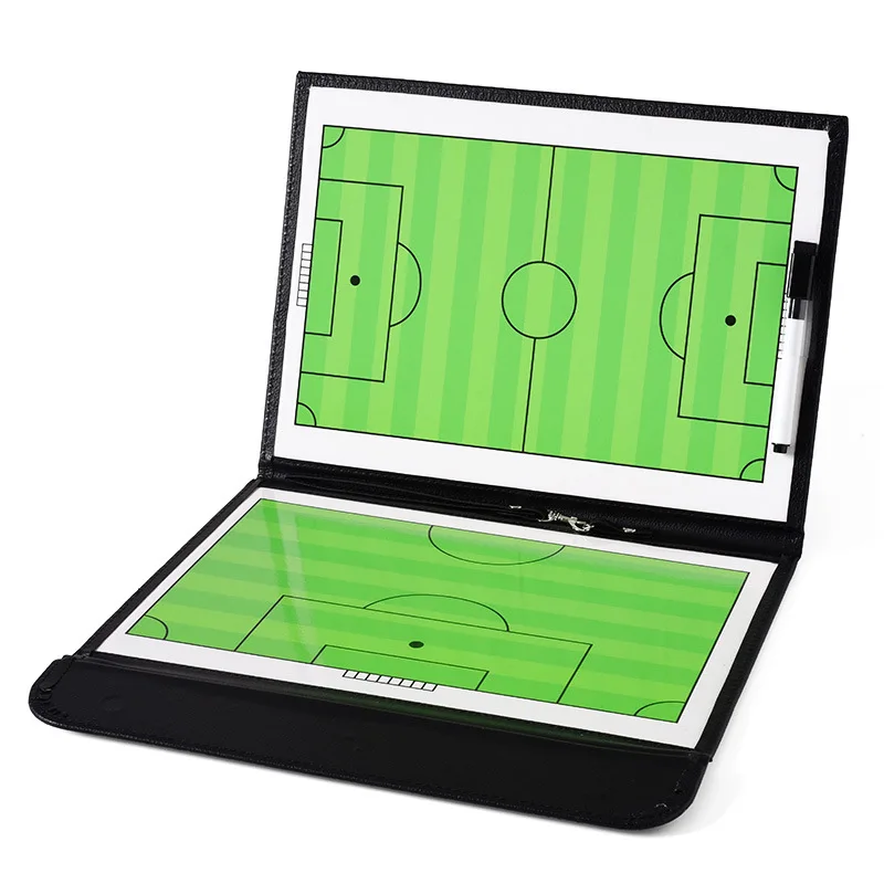 Foldable Magnetic Leather Football Tactic Board (8)