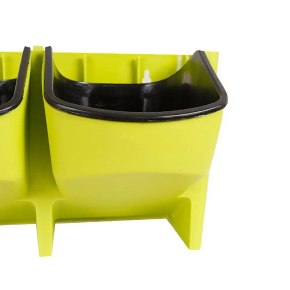 

Resin Plastic Self Watering Flower Pot Vertical Indoor And Outdoor Balcony Wall Hanging Flower Pot