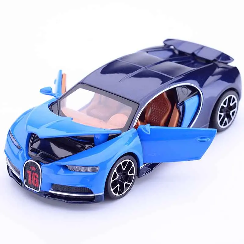 1:32 моделирование Bugatti Chiron Коллекция Модель игрушечный автомобиль из сплава литой металлический автомобиль игрушки для взрослых детей