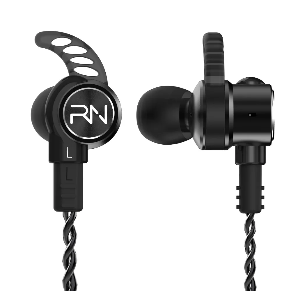 Hybrid In Ear наушники Revonext RX6 1DD + 1BA HIFI Bass DJ Monito для бега спортивные гарнитура вкладыши