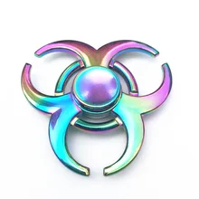 Бык рогом дьявол Beyblade Металл палец ручной Спиннер, концентрация внимания, СДВГ настольная сенсорная игрушки для снятия стресса ADHD для детей