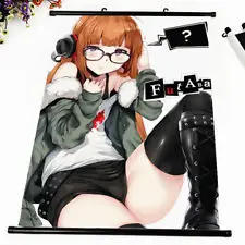 

Anime Poster Game Persona 5 Sexy Wall Scroll Printed Painting Home Decor Japanese Cartoon Decoration Poster