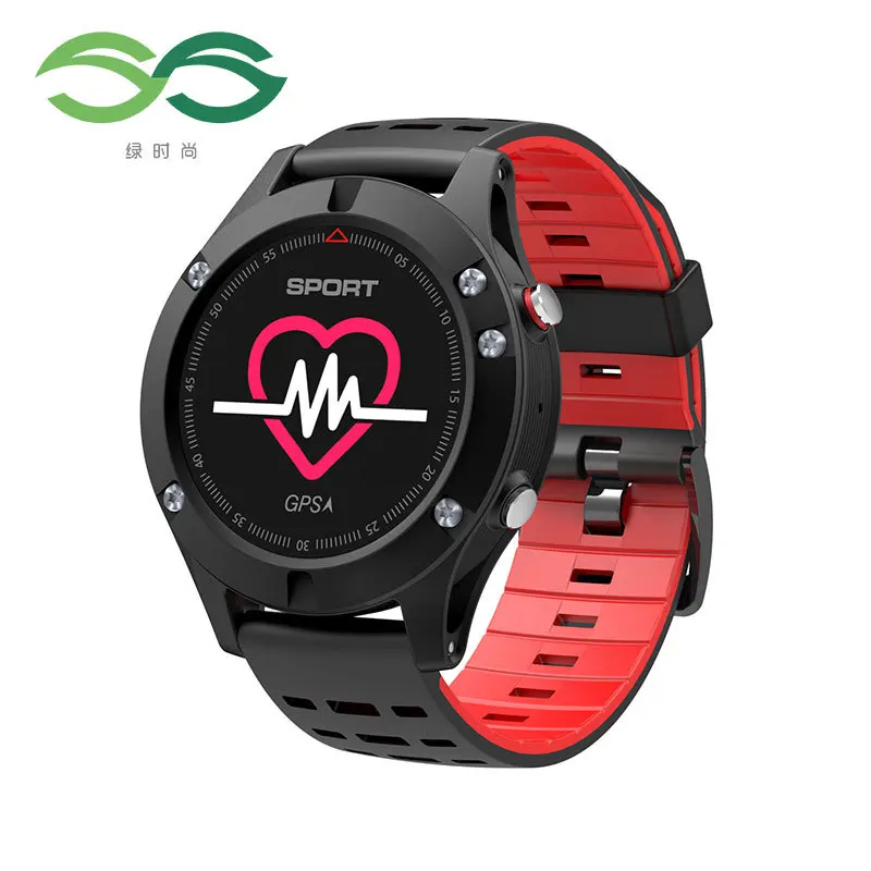 

Free Shipping GPS Positioning Sleep Monitoring Heart Rate Height Pressure Temperature Fitness Tracker Smart Watch F5