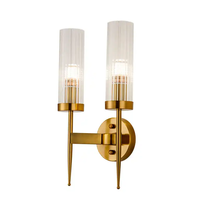 wall lights brass modern