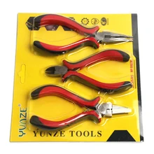 Набор из 3 плоских круглогубцы Herramientas проволочные боковины обжимные бисерные ювелирные инструменты