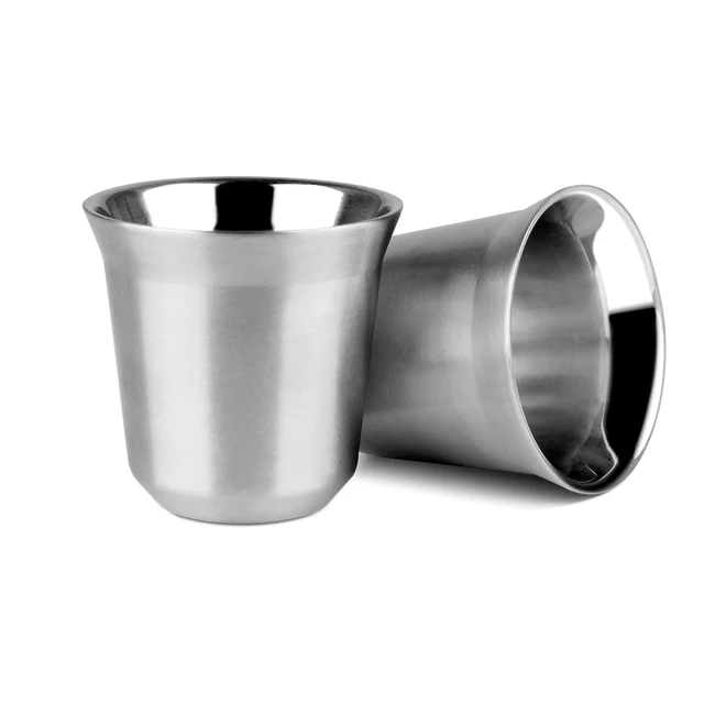 85ML 170ML Stainless Steel Espresso Coffee Cup Mug for Nescafe