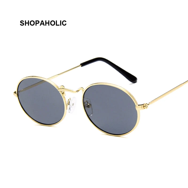 

Round Retro Small Steampunk Men Women Sunglasses Metal Vintage Sun Glasses Brand Designer Men's Male Lentes UV400