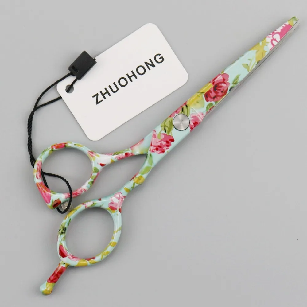 

5.5 japan 440c steel professional hair cutting scissors hairdressing hair scissors beard shears barber scissors for women&men