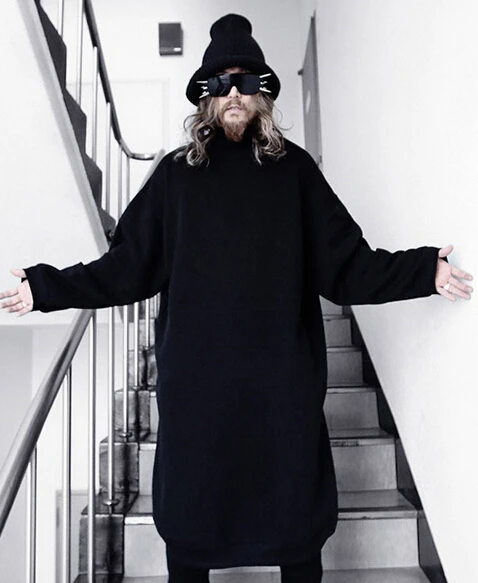 extra long zip up hoodie