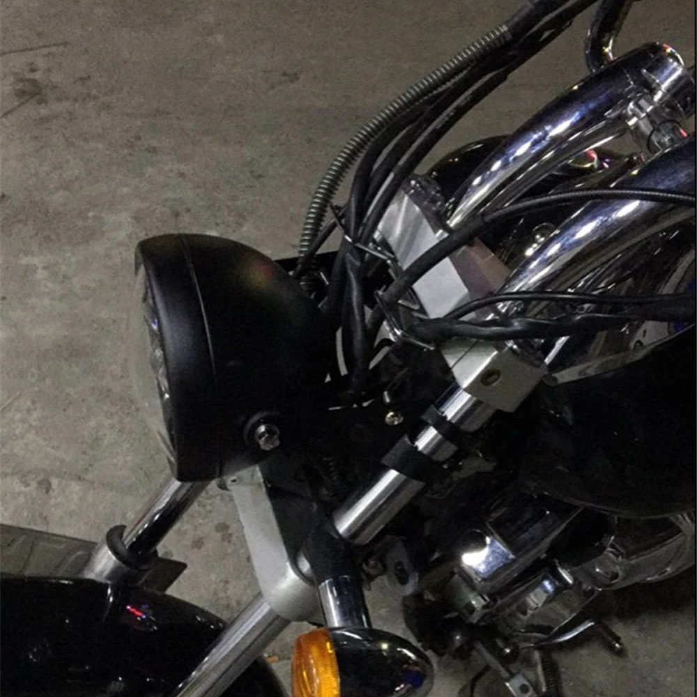 black headlight housing bucket