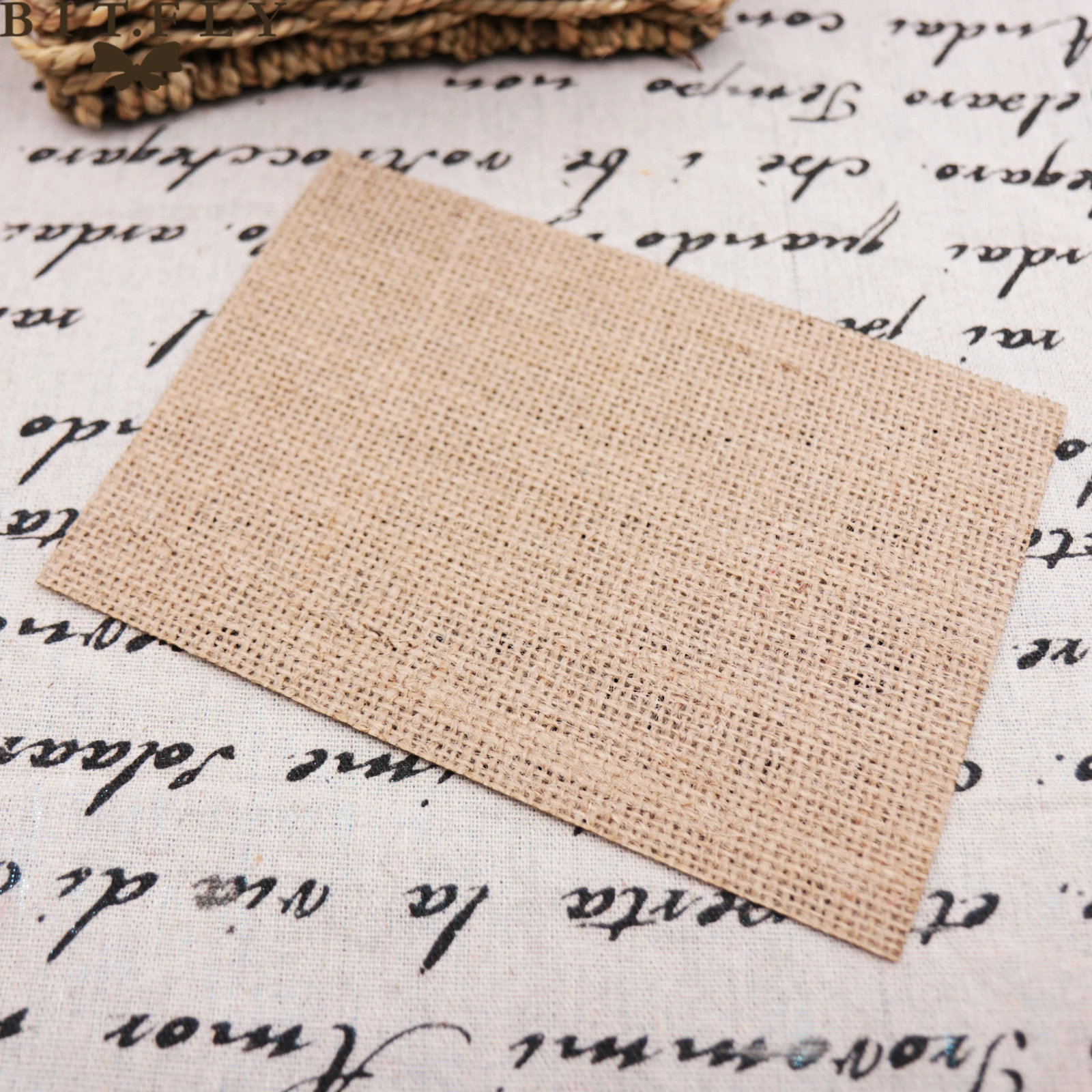 8pcs Rustic Jute Hessian Linen Burlap Table Mat Placemat Drinks Cup Coffee Coaster Tableware Mat For Home Wedding Party Supply