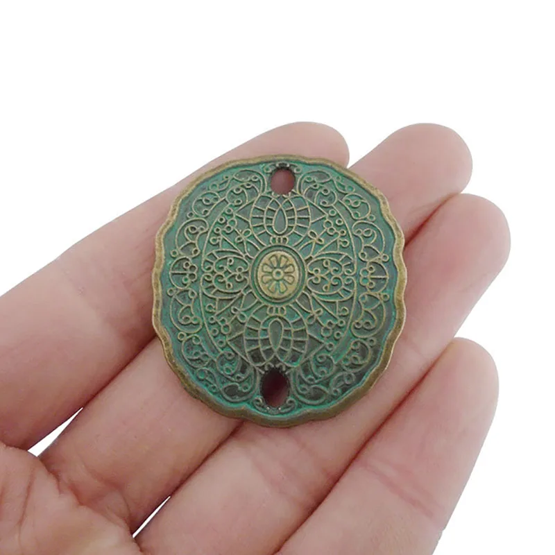 ZXZ-10pcs-Green-Verdigris-Patina-Alloy-Oval-Disc-Connectors-Charms-Pendants-for-Bracelet-Jewelry-Making-Findings.jpg_640x640