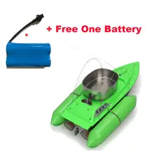 Free Shipping!New T10 Fish Finder Lure Fishing Bait Boat RC Anti Grass Wind Remote Control+6400mAh Battery