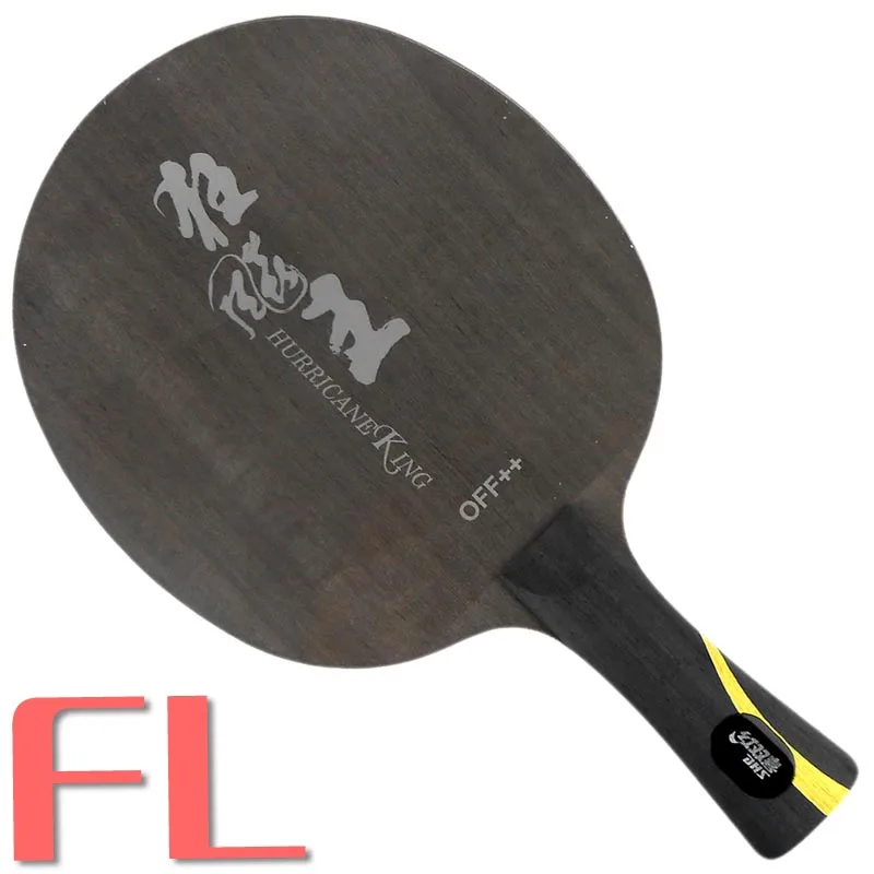 DHS Hurricane King OFF++ настольный теннис/PingPong Blade - Цвет: FL  long handle