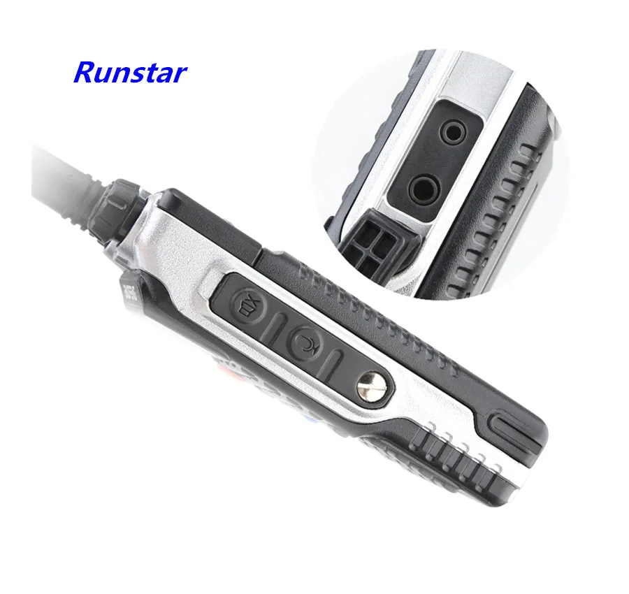 Новейший светильник для ног 4800 мАч аккумулятор Bf Uvb2 Baofeng Plus WalkieTalkie Cb Radio Mobile Comunicador