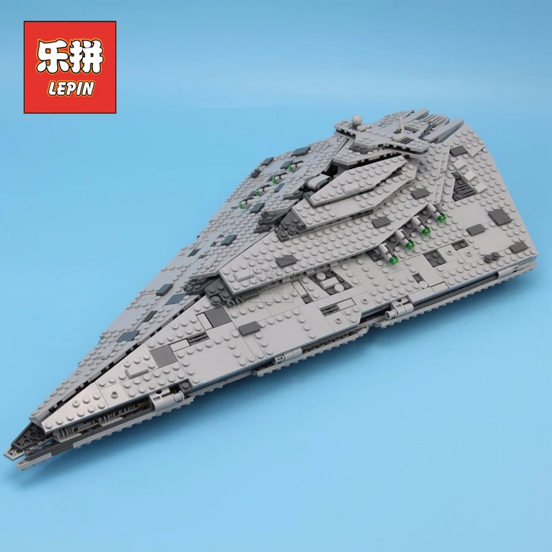 

Lepin Star Plan Wars 05131 Starwars the First order Star Model Destroyer Set 75190 Legoingly Building Blocks Bricks Toy DIY Gift