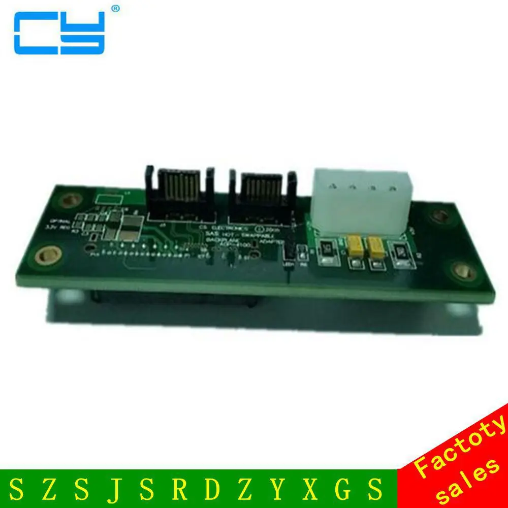 

SAS 29 Pin to Two SATA 7Pin Interposer Card