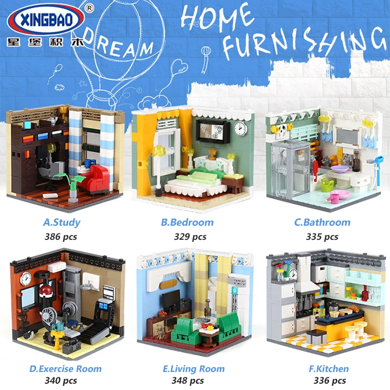 MEOA House Model Mini Home Building Blocks LegoINGlys City Constructor With Action Figures MOC Bricks Kids Toys For Children MEOA House Model Mini Home Building Blocks LegoINGlys City Constructor With Action Figures MOC Bricks Kids Toys For Children